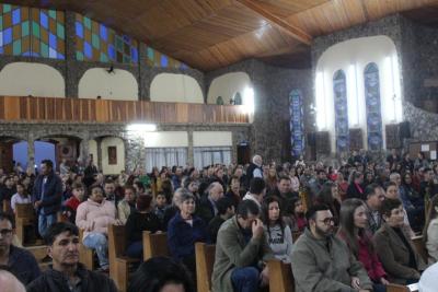 Missa dos romeiros abriu as celebrações das Santas Missas em Laranjeiras do Sul (12/10)